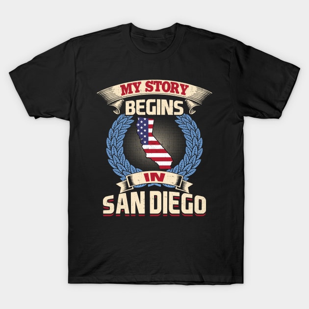 San Diego California Tshirt for Men, Women, & Kids T-Shirt by bamalife